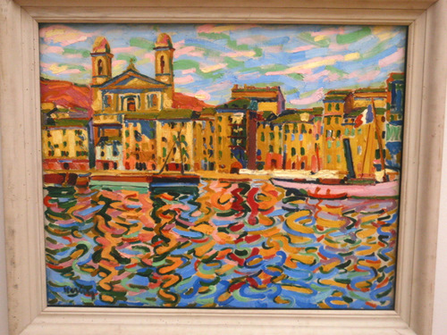 Auguste Herbin, 1907, 'Der Hafen von Basttia auf Korsika'.